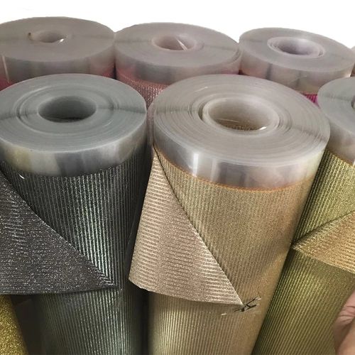 新款产品仙度瑞拉pvc反光材料 豹纹3d纹路pvc卷材包装材料